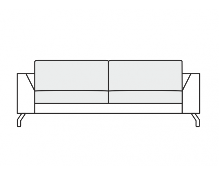 SITS Ohio 3 Seater Sofa