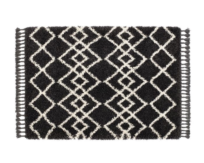 Morocco Charcoal/Ivory Rug