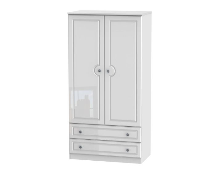 Pembroke 3' Wardrobe with 2 Drawers