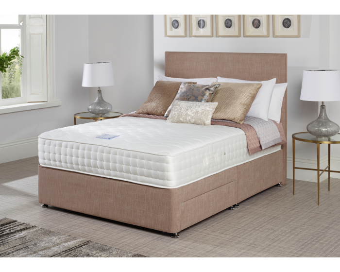 Relyon Dreamworld Aurora Gel Latex Deluxe Divan Bed