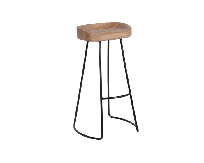 Newbury Metal Legged Stool