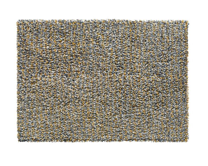 Rocks Shaggy Ochre Rug
