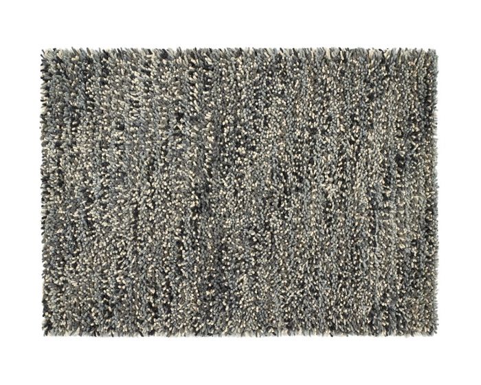 Rocks Shaggy Grey Rug