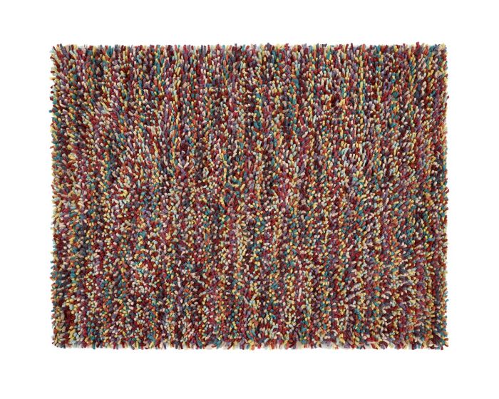 Rocks Shaggy Multi Rug