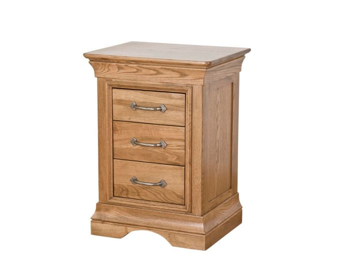 Sherringham 3 Drawer Bedside Table