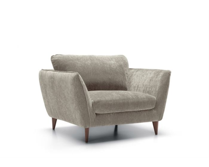 SITS Stella Atropa Grey Beige Armchair Fast Track