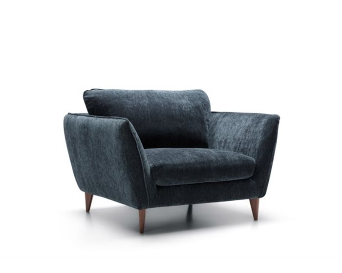 SITS Stella Atropa Dark Blue Armchair Fast Track