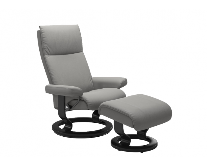 Stressless Aura Classic Chair with Footstool