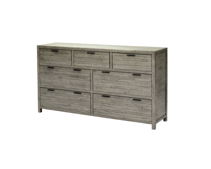 Leo Bedroom 7 Drawer Wide Chest