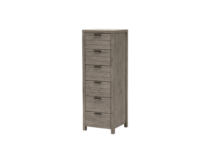 Leo Bedroom 6 Drawer Tall Chest