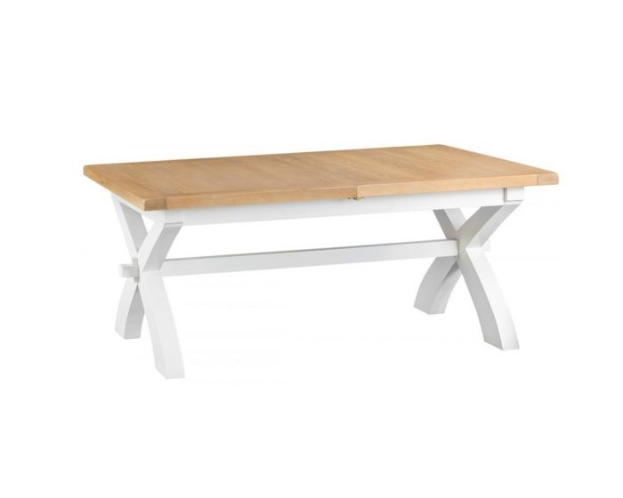 Hague Living & Dining Cross Extending Table 180cm