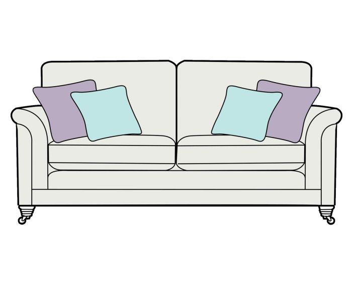 Alstons Waldorf 3 Seater Sofa