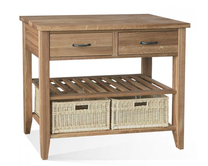 Woodland Living & Dining Double Basket Console Table