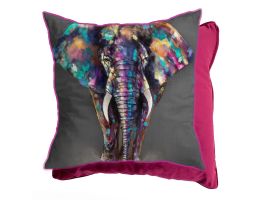 Hugo Plum Cushion
