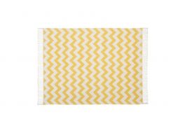 Scatter Box Ziggy Throw Ochre 127x178cm