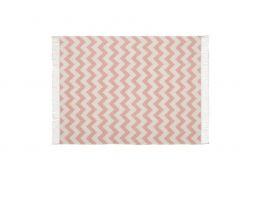 Scatter Box Ziggy Throw Blush 127x178cm