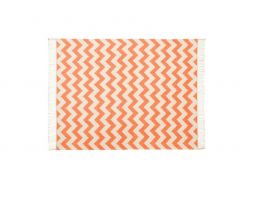 Scatter Box Ziggy Throw Orange 127x178cm