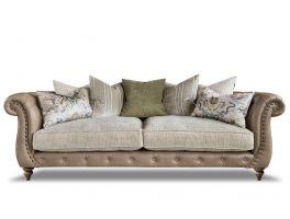 Alexander & James Utopia Pillow Back 3 Seater Mixed Sofa