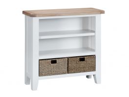 Hague Living & Dining Small Wide Bookcase