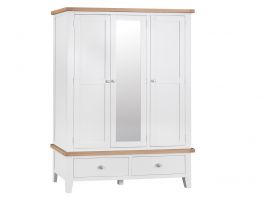 Hague Bedroom Large 3 Door Wardrobe