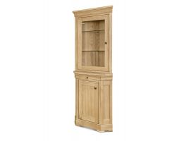 Nantes Corner Display Cabinet (Top + Sideboard)