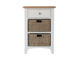 Lyon Living & Dining 1 Drawer 2 Basket Unit