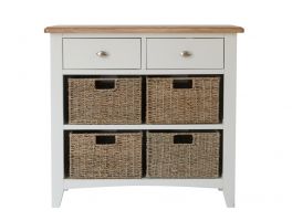 Lyon Living & Dining 2 Drawer 4 Basket Unit