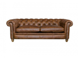 Alexander & James Abraham Junior Large Leather Sofa