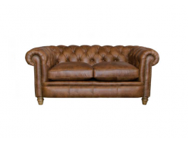 Alexander & James Abraham Junior Small Leather Sofa