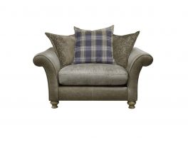 Alexander & James Blake Pillow Back Snuggler Chair