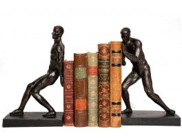 Bronze Strong Men Bookends