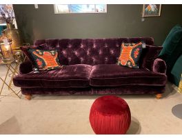 Clearance Charlotte Extra Large Velvet Sofa