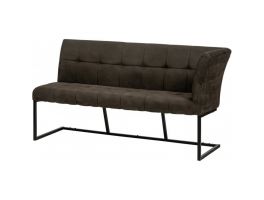 Dakota Fulton Charcoal Corner Bench