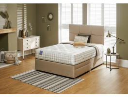 Relyon Dreamworld Derwent Natural Pashmina 2400 Divan Bed