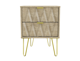 Diamond Bardolino 2 Drawer Locker