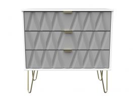 Diamond Shadow 3 Drawer Chest