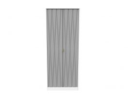 Diamond Shadow 2 Door Wardrobe