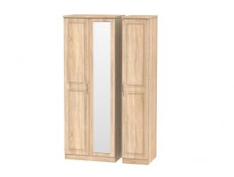 Dorset Triple Mirror Wardrobe