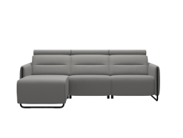 Stressless Emily Steel 2 Seater Longseat LHF