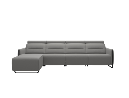Stressless Emily Steel 3 Seater Longseat LHF