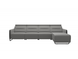 Stressless Emily Steel 3 Seater Longseat LHF