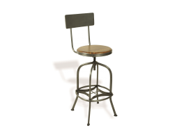 Bluebone Re-Engineered Swivel Bar Stool