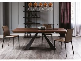 Cattelan Italia Eliot Wood Drive Large Extending Dining Table