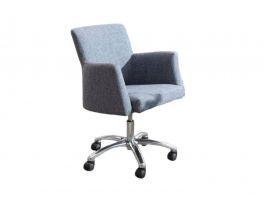 Fama Elvis Swivel Armchair with Castors