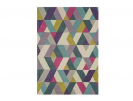 Asiatic Funk Chevron Blue Green Rug