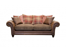 Alexander & James Hudson 3 Seater Pillow Back Sofa