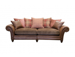 Alexander & James Hudson 4 Seater Pillow Back Sofa