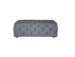 Alexander & James Button Footstool Large Fabric Footstool