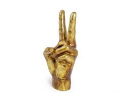 Large Peace Hand Ornament/Vase