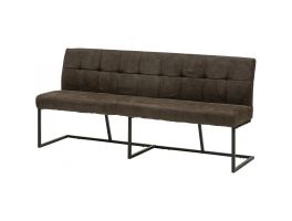 Dakota Fulton Charcoal Small Bench